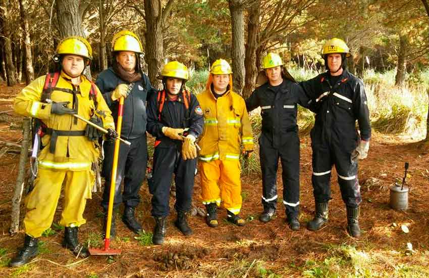 Curso sobre incendios forestales en Santa Teresita