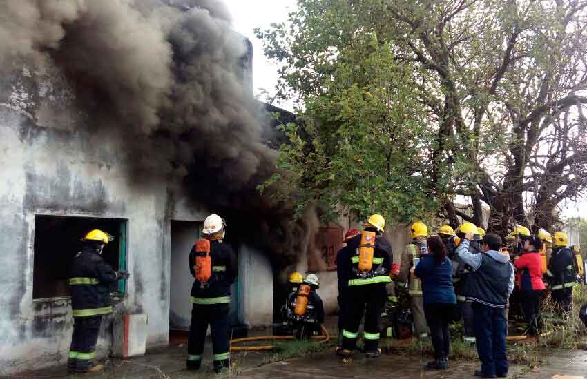 Curso de Incendios Estructurales en San Luis