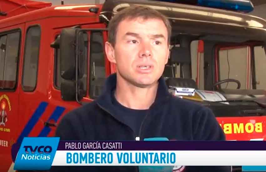 Bomberos Voluntarios de General Pico se capacitaron en Colombia