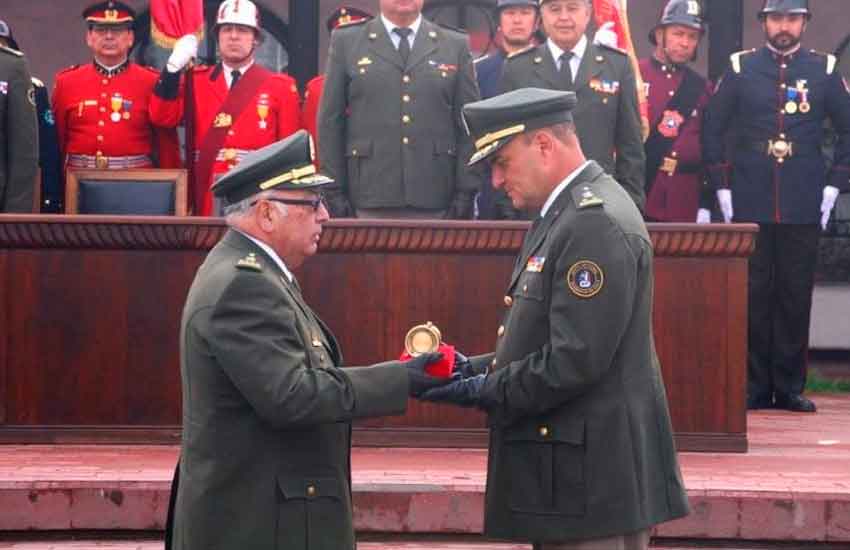 Cambio de mando en Bomberos de Chile