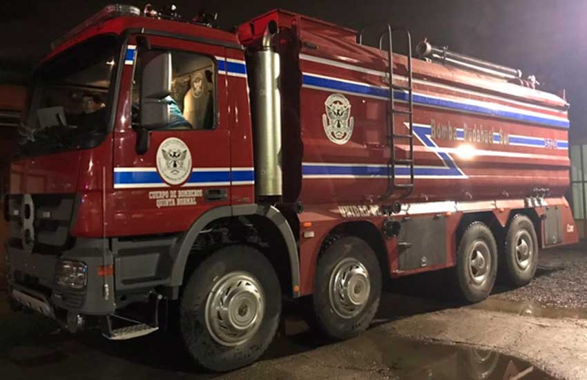 Bomberos de Pudahuel Sur recibieron nuevo vehículo