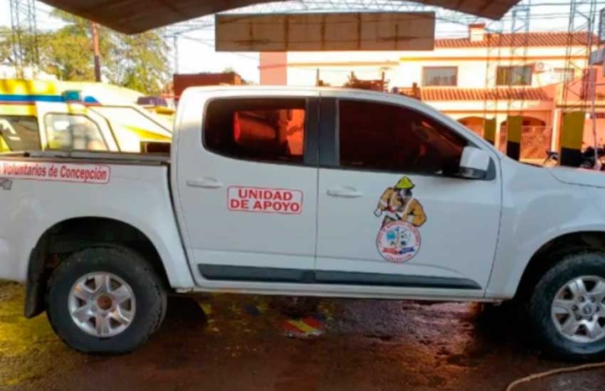 Donan camioneta a los Bomberos Voluntarios de Concepción
