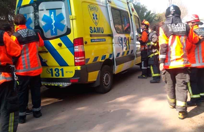 Bombero sufre paro cardíaco en medio de ejercicios