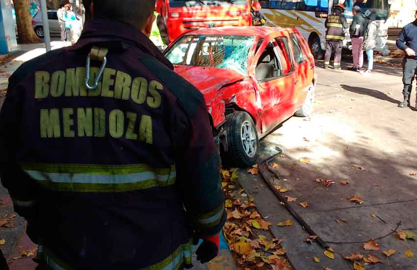 Rotary reconoció la labor de los bomberos de Mendoza
