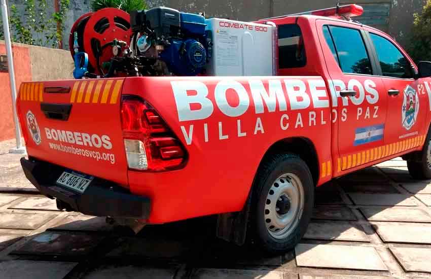 Bomberos Voluntarios de Carlos Paz celebra un nuevo aniversario