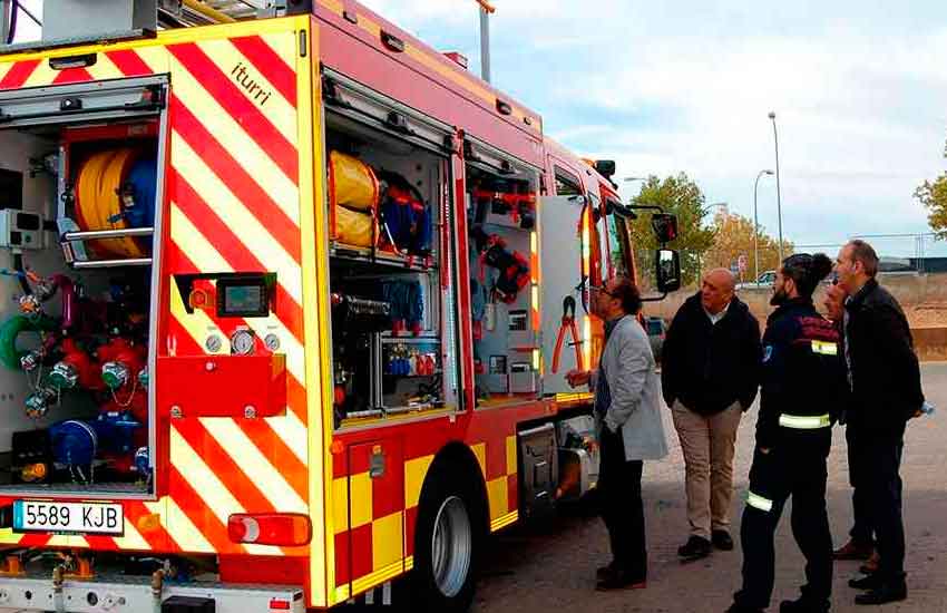 Nuevo camión para los Bomberos en El Moncayo