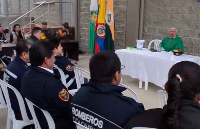 Inauguran sede de bomberos en San Pedro de los Milagros