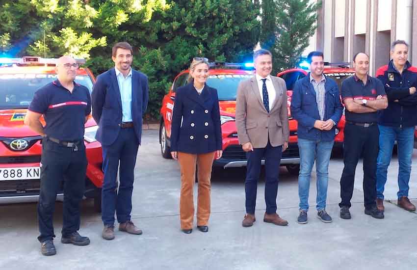 Tres nuevos vehículos para los Bomberos de La Rioja