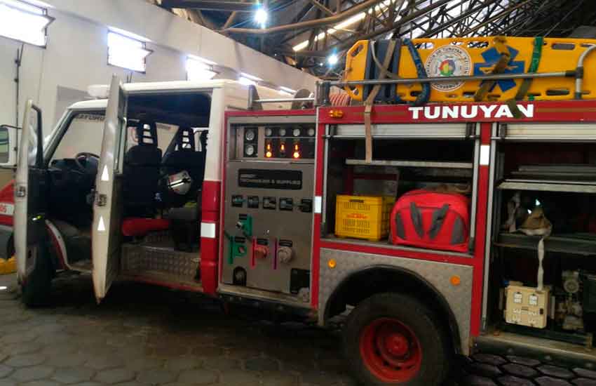 Incautaron mercadería que traían desde Chile los Bomberos de Tunuyán