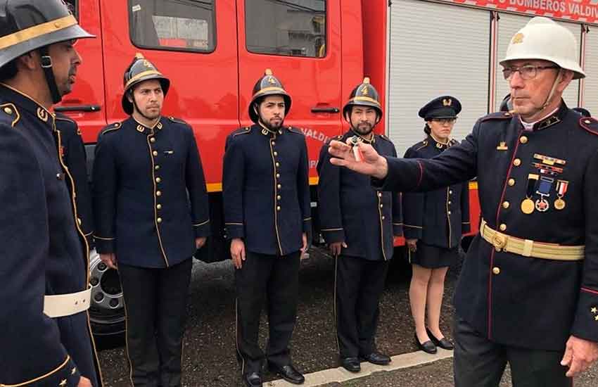 Bomberos de Valdivia recibió nuevas máquinas