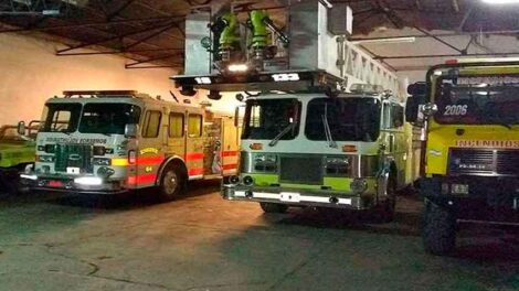 Bomberos de Tandil recibieron una nueva autobomba y una escalera