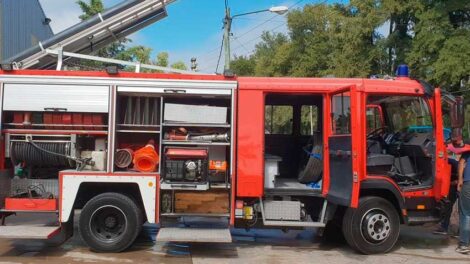 Nueva unidad de Bomberos Voluntarios Buchardo