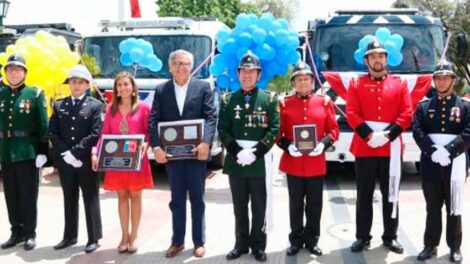 Nuevos carros para el Cuerpo de Bomberos de Rancagua