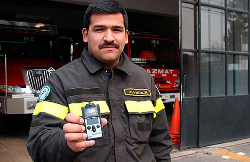 Bomberos de Temuco puso en servicio detector de cianuro