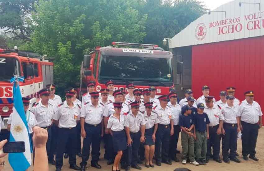 Bomberos de Icho Cruz cerraron el año con inversiones y nuevos efectivos