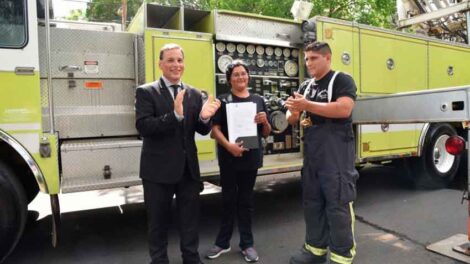 Nuevo camión para los Bomberos de la ciudad de San Luis