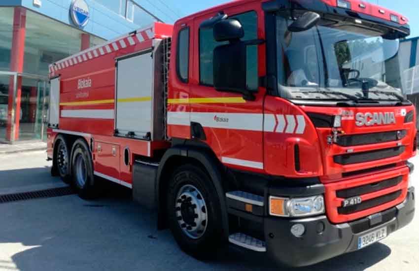 Bomberos de Lurreta aumenta su flota con un nuevo camión