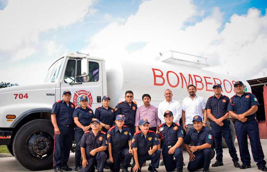 Bomberos contará con mejor equipo en corto tiempo