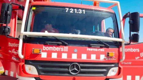 Precaria situación en el parque de bomberos de Sant Feliu