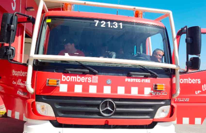 Precaria situación en el parque de bomberos de Sant Feliu