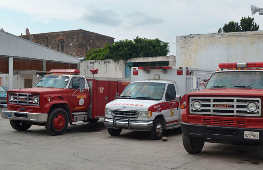 Cuerpo de Bomberos ya no tiene combustible