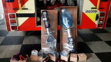 Bomberos de Cañuelas incorporó material y construye una nueva sala