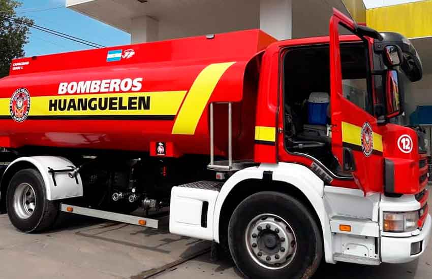 Nueva unidad para Bomberos Voluntarios de Huanguelén