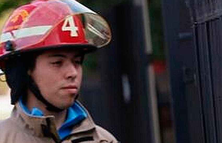 Bombero fue atropellado por carro bomba en incendio forestal