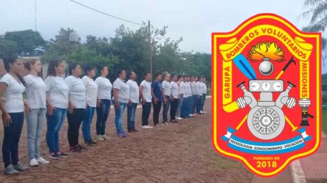 La localidad de Garupá ya posee Bomberos Voluntarios