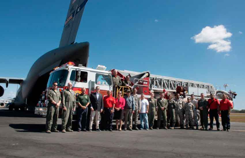 Estados Unidos dona camión a Bomberos de Managua