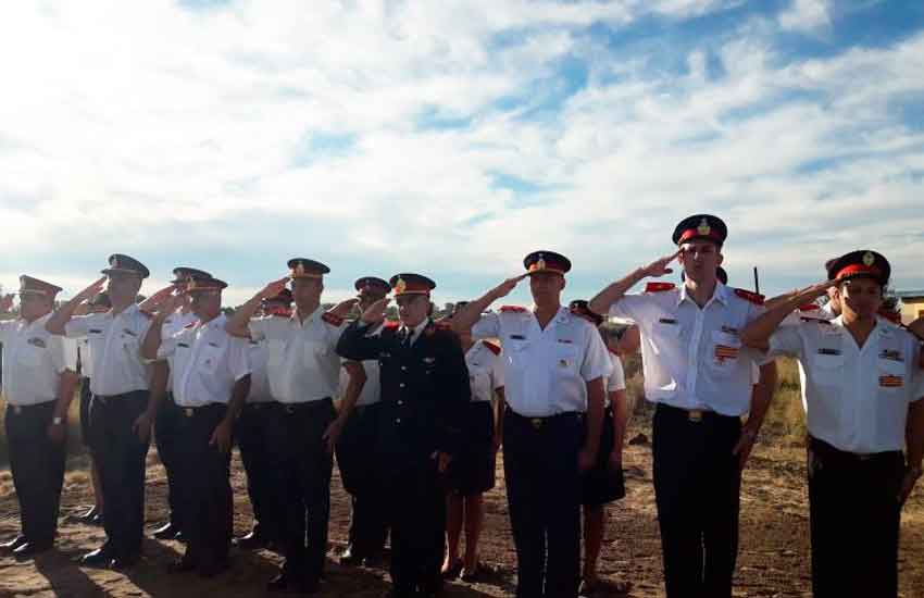 Sentido homenaje al bombero Voluntario Néstor Siracusa