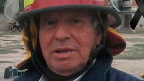 Profundo pesar por la muerte de un destacado bombero voluntario