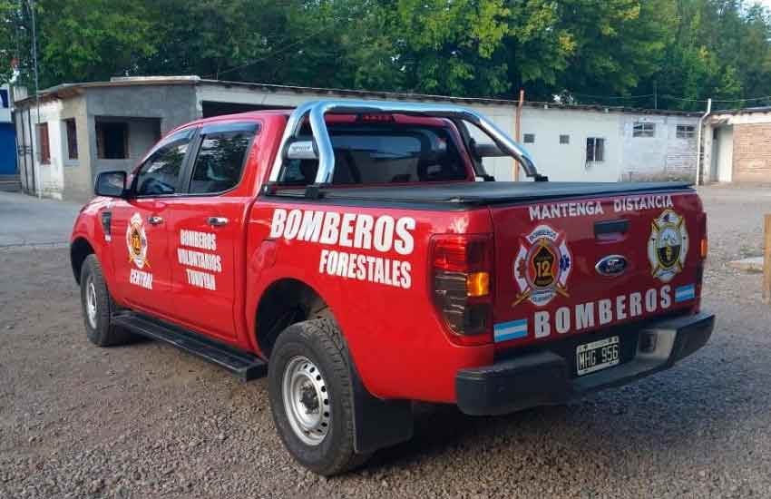 Bomberos de Tunuyán suma nueva unidad de apoyo