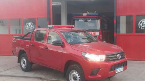 Bomberos de Rada Tilly cuenta con nuevo equipamiento