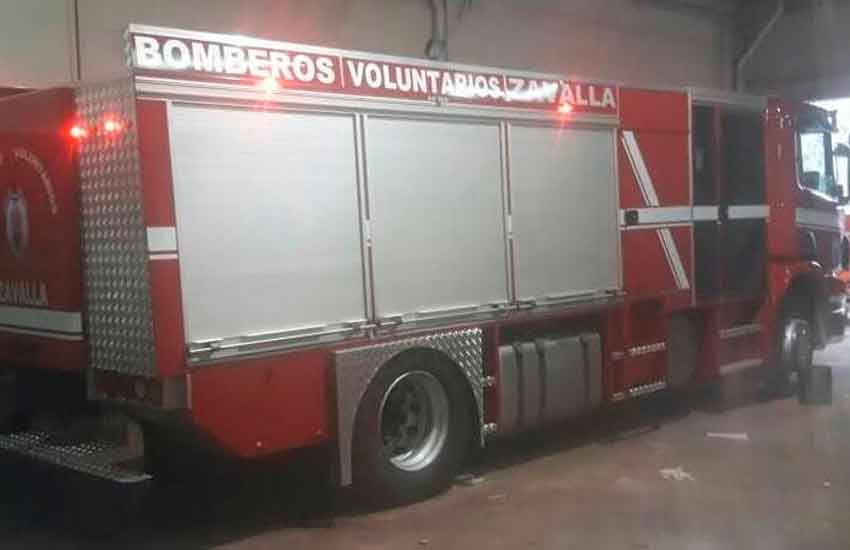 Nueva autobomba para el cuartel de Bomberos de Zavalla