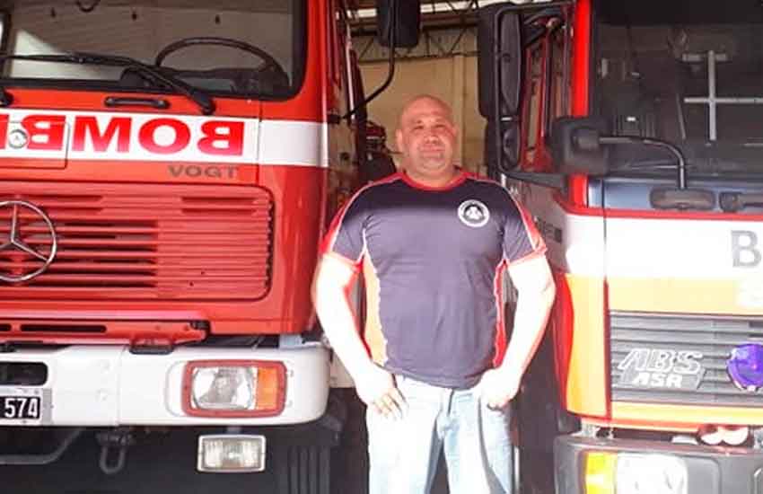 Roberto Scafati es el nuevo presidente de los Bomberos de Berisso