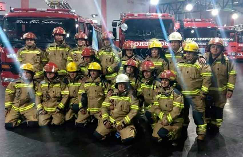 Bomberos de Solano renovó sus equipos de protección personal