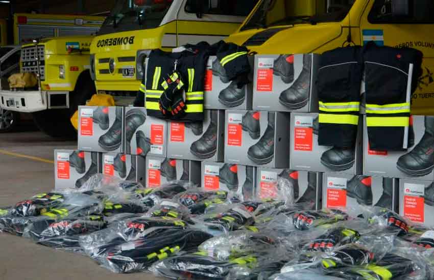 Bomberos de Venado Tuerto adquirieron nuevos equipos estructurales