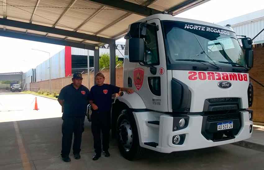 Bomberos Voluntarios de Juan Pujol suma nueva unidad