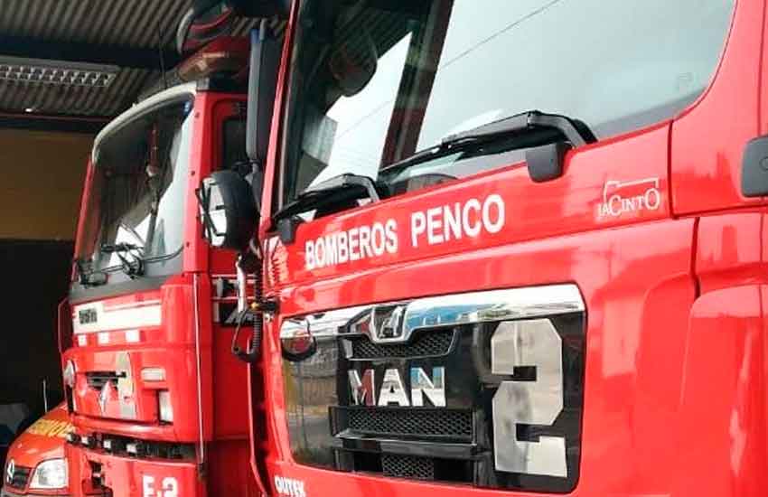 Ordenan intervención en Cuerpo de Bomberos de Penco