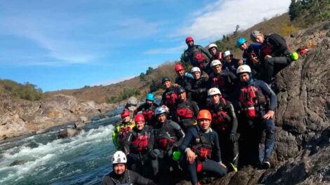 Entrenamiento de la Brigada de Rescate Acuático de la Federación de Córdoba