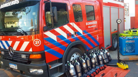 Nuevo equipamiento para Bomberos Voluntarios de Saladillo