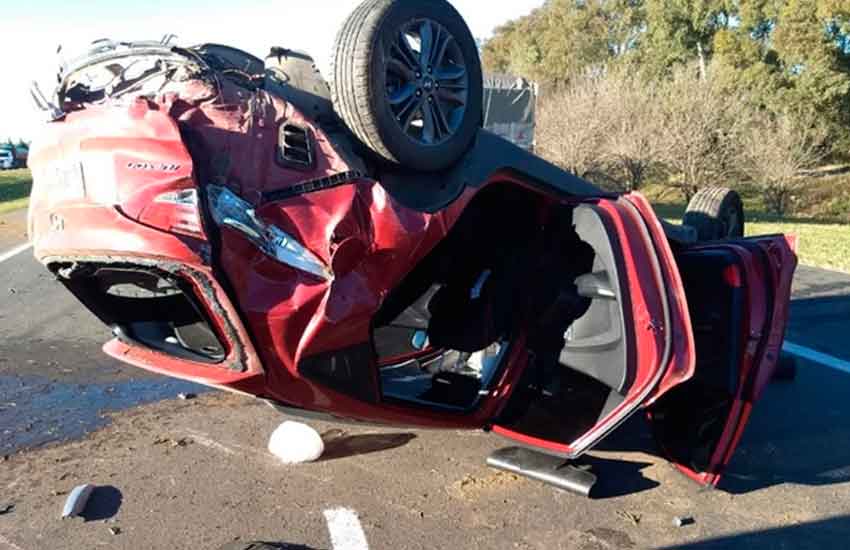 Se accidentó el presidente de la Federación de Bomberos de Córdoba 