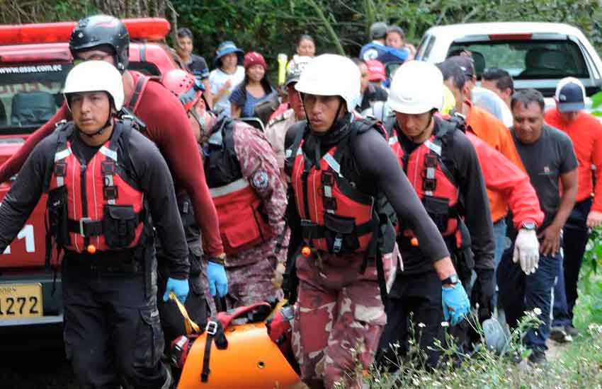 Hallan cadáver de bombero que cayó al río durante la búsqueda de un desaparecido