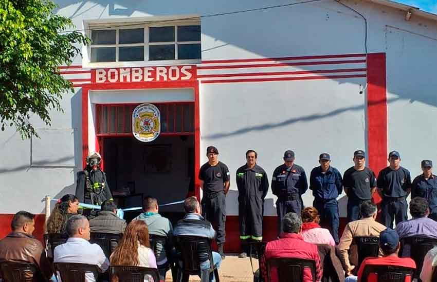 Inauguran el nuevo cuartel de Bomberos Voluntarios