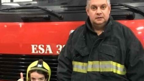 La historia del jefe de los bomberos de Lomas de Zamora