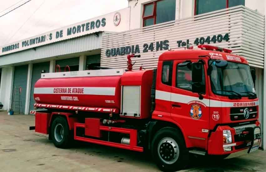 Bomberos de Morteros festejarán su día con una nueva unidad