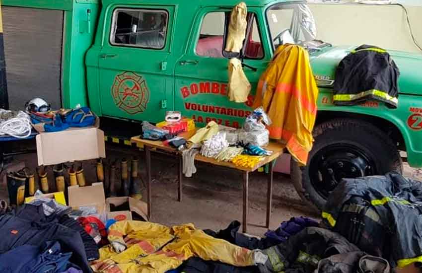 Solidaridad entre Cuarteles de Bomberos Voluntarios de Argentina