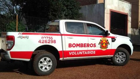 Bomberos adquirieron una camioneta con fondos de tasas municipales