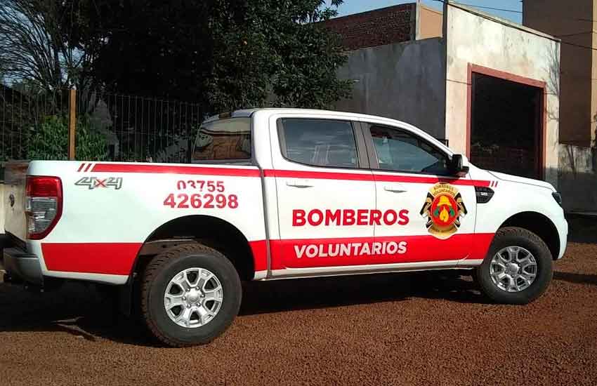 Bomberos adquirieron una camioneta con fondos de tasas municipales